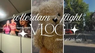 Thumbnail: moving abroad for uni 🎓🇳🇱 how i got in + flight + rotterdam