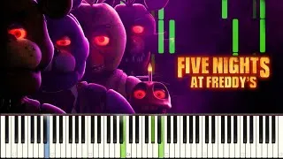 Thumbnail: Main Theme from Five Nights At Freddy's The Movie (Synthesia Piano Tutorial)