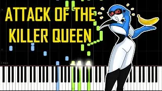 Thumbnail: Attack of the Killer Queen - Deltarune Chapter 2 (Synthesia Piano Tutorial)