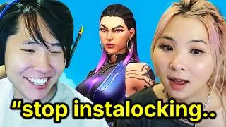 Thumbnail: disguised toast takes over our valorant team