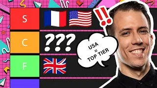 Thumbnail: Vive les USA ! TIER LIST GASTRONOMIE PAR PAYS !