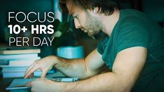 Thumbnail: Why I’m Able To Focus 70+ Hours Per Week (stay efficient and productive)