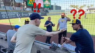 Thumbnail: Who was right?! Funny argument with an MLB player at Las Vegas Ballpark