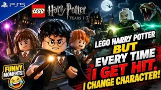 Thumbnail: Today we are playing like a Harry Potter, but every time I get hit, I have to change character