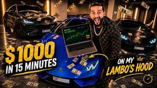 Thumbnail: LAMBO TRADE - How I Made +$1,000 in 15 Minutes with RSI Indicator | Binary Options Trading Strategy