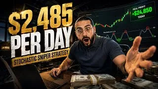 Thumbnail: The Easiest $2,485 I've Ever Made Trading - This Stochastic Trading Strategy Feels Illegal
