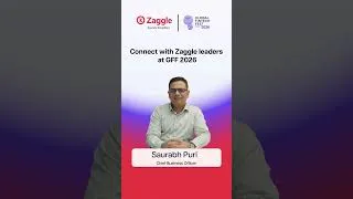 Thumbnail: How AI Turns Spend Data into Better Decisions | Saurabh Puri | Zaggle #GFF2026