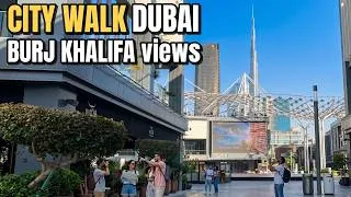 Thumbnail: Burj Khalifa | City Walk Dubai Walking Tour | 4K No Talking