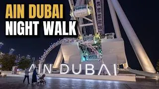 Thumbnail: Dubai Night Walking Tour | JBR Bridge & Ain Dubai 🌙 | No Talking ASMR 🇦🇪