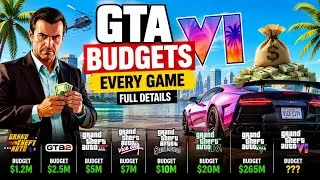 Thumbnail: GTA All Games Budget Deteils | GTA6 Update #22 