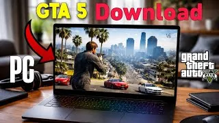 Thumbnail: How to download gta 5 free in pc? | download gta5 in your pc/laptop 2026