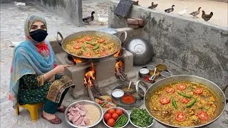 Thumbnail: Today Special Dinner at My Home 😋 Chicken Mash Daal Recipe 🥘 Hamza Sidhu | Zaini Baji 