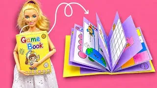 Thumbnail: 7 Games In a Book 🎯 / How To Make Cute Gaming Book 