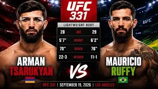 Thumbnail: Arman Tsarukyan vs Mauricio Ruffy | UFC 331 Full Fight | 4K 60FPS HDR