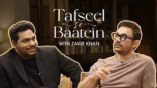 Thumbnail: Tafseel Se Baatein - Zakir Khan in Conversation with Aamir Khan and Mansoor Khan