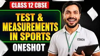 Thumbnail: Test & Measurement in Sports Unit 6 Oneshot with PYQ's Physical Education Class 12 CBSE 2026-27