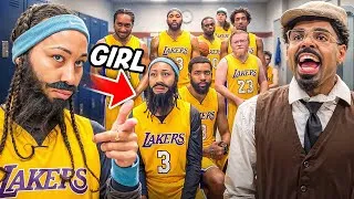 Thumbnail: GIRL Sneaks on BOYS Basketball Team… | Ep. 1 | Thongs to Dongs 