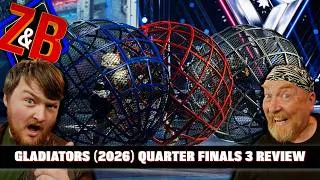 Thumbnail: Gladiators (2026) Quarter FINALS 3 Review - ATLASPHERES Clash in the Arena! - Zak & Buzz Review