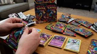 Thumbnail: Pokémon Opening MEGA EVOLUTION Phantasmal Flames Booster Packs - Pokemon Cards ASMR (No Talking)