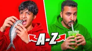 Thumbnail: A To Z Food Challenge For Rs:100,000