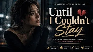 Thumbnail: 💔 The Goodbye Happened Long Before We Said Goodbye | Until I Couldn't Stay