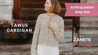 Thumbnail: Pattern Deep-Dive: Tawus Cardigan by Zanete Knits