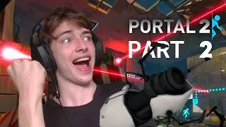 Thumbnail: I LOVE THIS GAME! | Portal 2 - Part 2