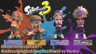 Thumbnail: Splatoon 3: Online Series Set EX7 - Speed vs Power vs Tactics