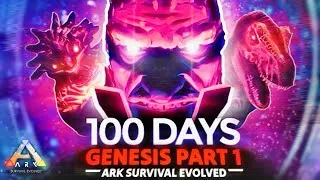 Thumbnail: I Survived 100 Days of ARK Genesis in HARDCORE… [ARK: Survival Evolved]