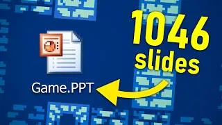 Thumbnail: Making the most complicated PowerPoint game!