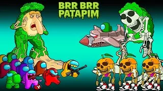 Thumbnail: Among Us vs Brainrot Zombie characters | Among Us Animation Funny
