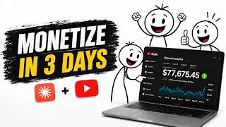 Thumbnail: Claude Code (Free Plan) + YouTube = $77,000/Month