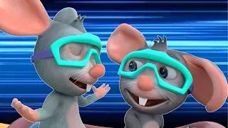 Thumbnail: Do Chuhe They Mote Mote | दो चूहे थे | हिंदी बालगीत - Zappy Toons