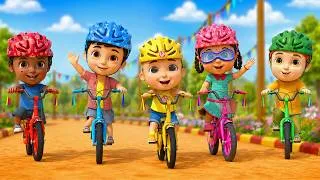 Thumbnail: Cycle Race Song | पाँच छोटे बच्चे | Popular Hindi Rhymes - Zappy Toons