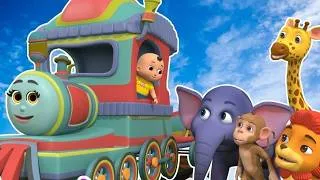 Thumbnail: Chu Chu Train And Animals | जानवरों का गीत | Jungle Safari Song - Zappy Toons