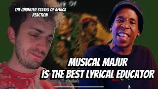 Thumbnail: Musical Majur Is Destroying My Ignorance - The Ununited States Of Africa (REACTION!)