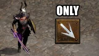 Thumbnail: Diablo 2, but I'm Only Using the Basic Attack