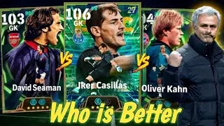Thumbnail: IS 106 CASILLAS BETTER THAN KAHN & SEAMAN? 😱🧤 eFootball Goalkeeper Review