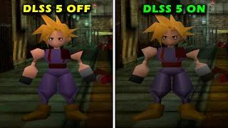 Thumbnail: DLSS 5 Neural Rendering in Duckstation PS1 Games Part 2