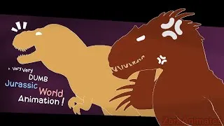 Thumbnail: A Very Very DUMB Jurassic World Animation! - Jurassic World (Stick Nodes Animation)