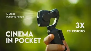 Thumbnail: Cinema King OSMO Pocket 4P 🔥 Full Review & Cinematic Video Test