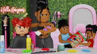 Thumbnail: FIRST DAY AS A MOM WITH A NEWBORN! *DISASTER…..* | Bloxburg Family Roleplay