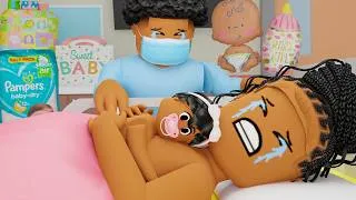 Thumbnail: GIVING BIRTH TO MY BABY GIRL! *THE BABY IS FINALLY HERE!* | Bloxburg Family Roleplay