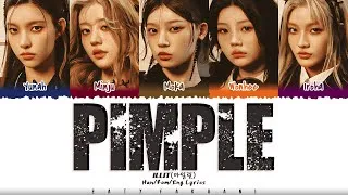 Thumbnail: ILLIT (아일릿) - ‘Pimple’ Lyrics [Color Coded_Han_Rom_Eng]
