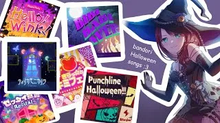 Thumbnail: Playing bandori Halloween songs but the video is slightly better than last year, lol.