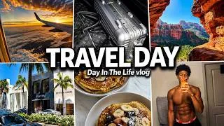 Thumbnail: Day In My Life Traveling To LA, Gym, Cardio, High Protein Meals & New Exoskeleton Workout 