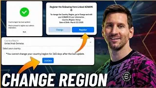 Thumbnail: How to Change Konami Country/Region eFootball 2026