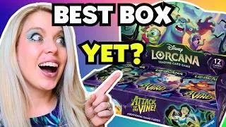 Thumbnail: Pulling the BEST Cards from Attack of the Vine! | Disney Lorcana Booster Box Opening