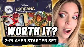 Thumbnail: Disney Lorcana Wilds Unknown 2-Player Starter Set Gameplay & Review (Sponsored)