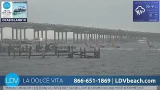 Thumbnail: Storm rolling across Crab Island in Destin, Florida! (No sound)